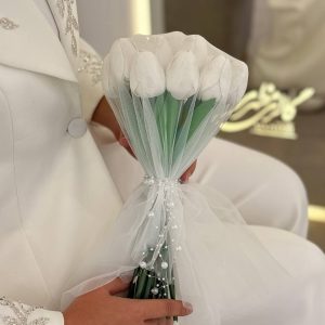 دسته گل لاله فومی