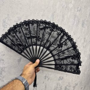 بادبزن مشکلی چوبی سلطنتی