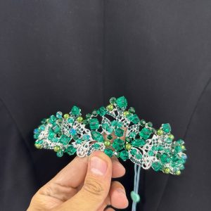 تاج سبز کریستال مصری