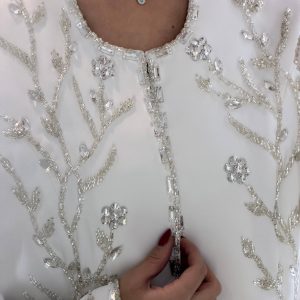 کت شلوار کاردست نگین چک - تصویر 3